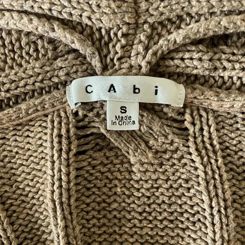 CAbi Style #591 Heather Acorn Cable Knit Cardigan